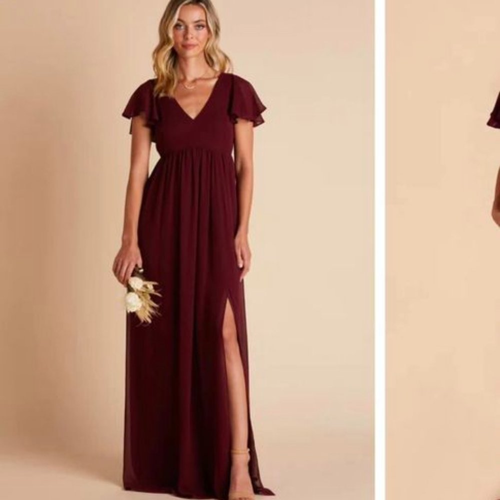 Hannah Empire Chiffon Cabernet from Birdy Grey